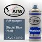 Preview: Volkswagen, Glacial Blue Pearl, LXV0 / 3510: 400ml Sprühdose, von ATW Autoteile West.